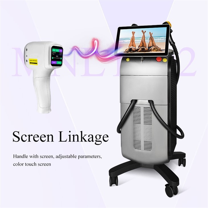 New 3 Wavelength Diode Laser Hair Removal Machine