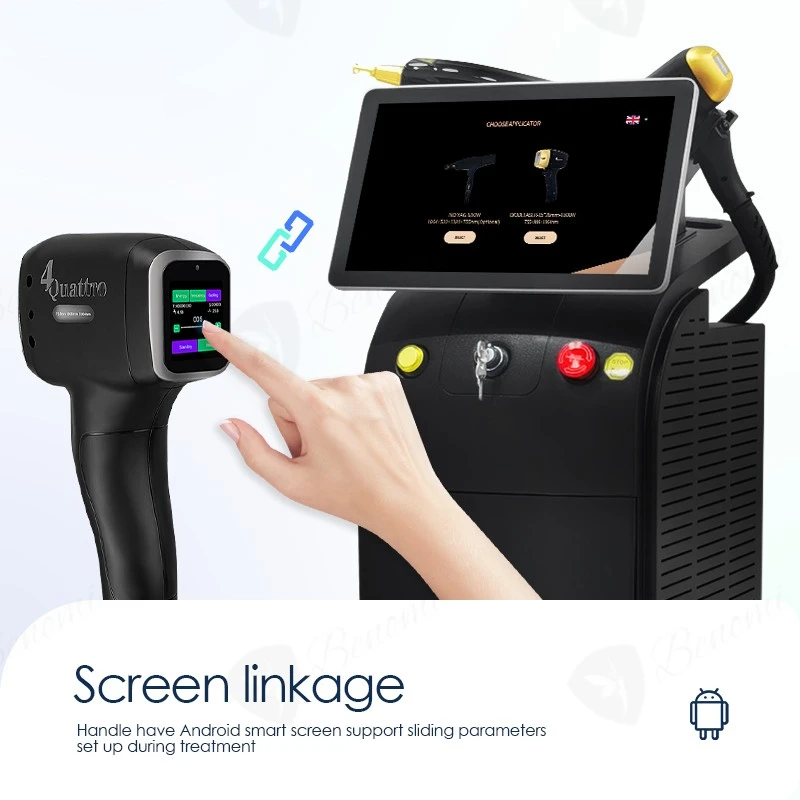 Multifunctional ND YAG + Diode Laser Hair Removal Machine
