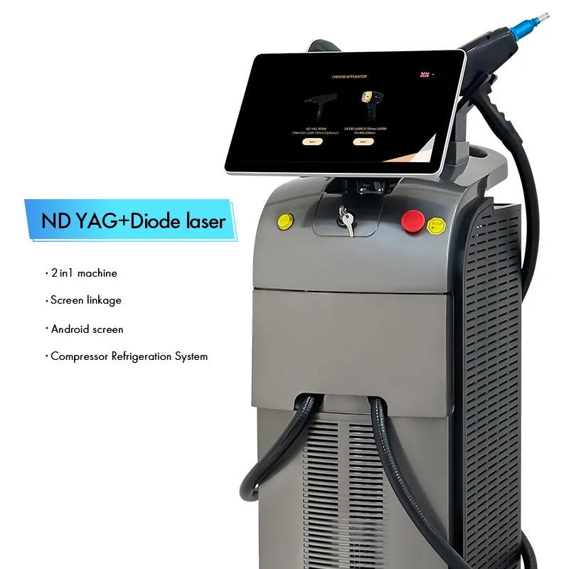 Nd YAG+Diode Laser 2 in 1 Machine factory