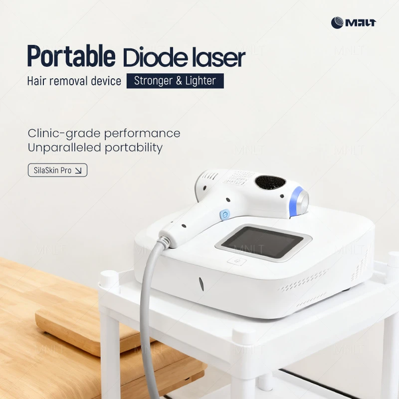 Bærbar Soprano Ice Diode Laser Hårfjerningsmaskin